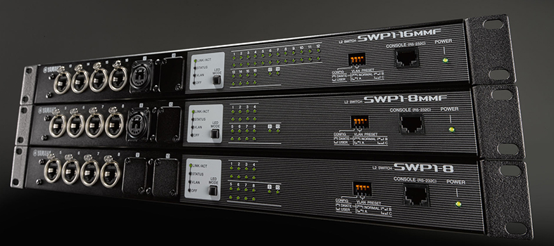 Nuevos switch de Yamaha para DANTE